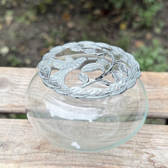 Роузбол 7 см стекло металл Голландия