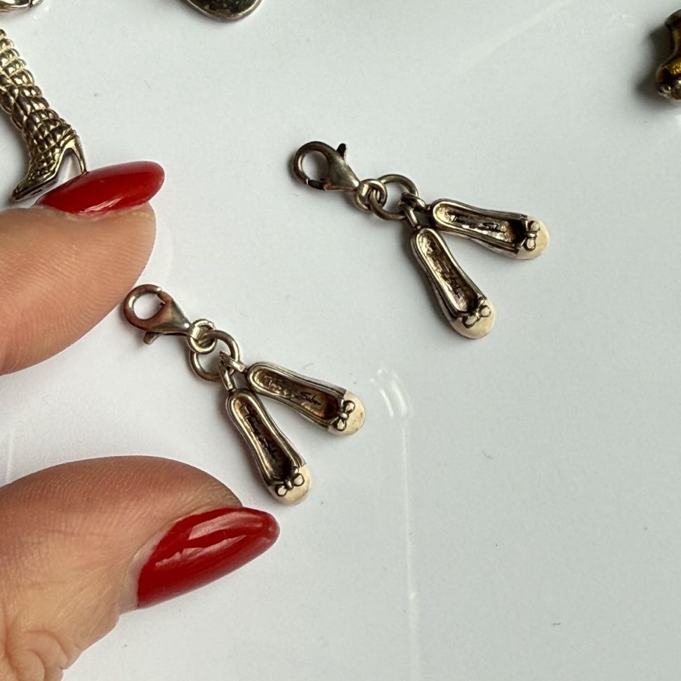 Подвеска шарм Thomas Sabo Балетки 2 см 925