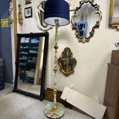 Торшер 131 см оникс металл 