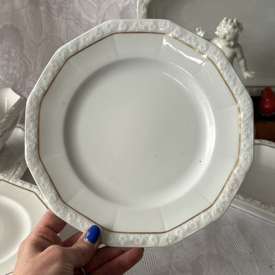 Тарелка Ph.Rosenthal Maria с золотой каймой 24 см Германия 1927 г