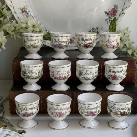 Подставка для яйца Royal Albert 12 месяцев Январь 6 см Англия