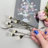 Вилка десертная 12 см серебрение  