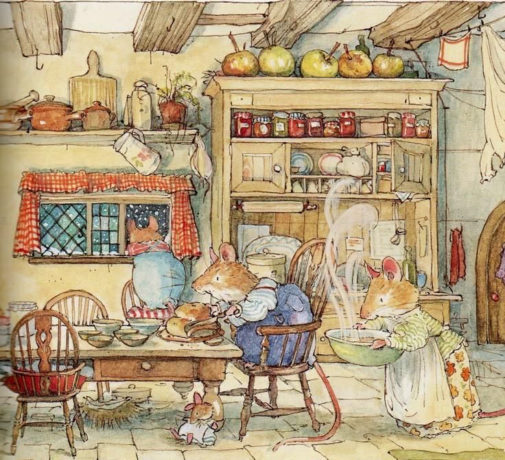Статуэтка Beatrix Potter Goody and Timmy Tiptoes Англия