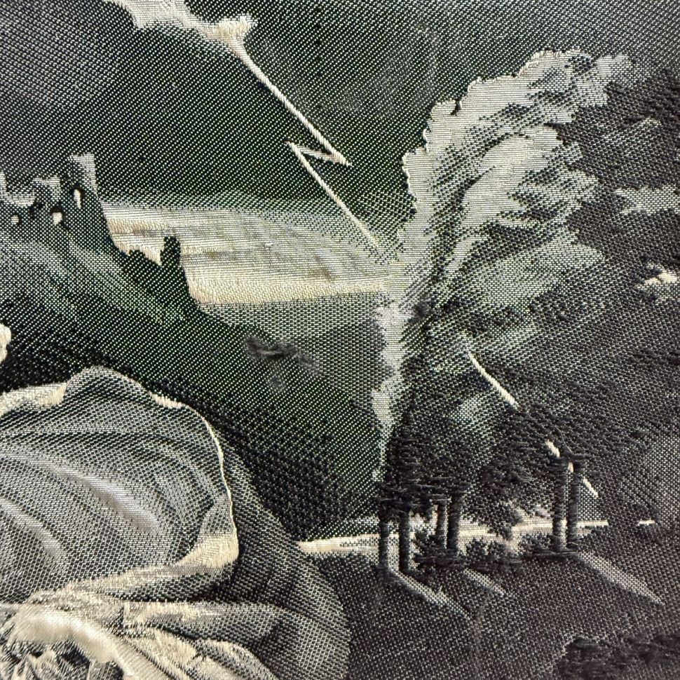 Картина шелкография P. A. Cot L'Orage 21х35 см см в деревянной раме 