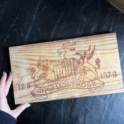 Доска фронтальная от винного ящика 17х31 см 1976