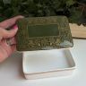 Масленка паштетница шкатулка Wedgwood Florentine Arras Green