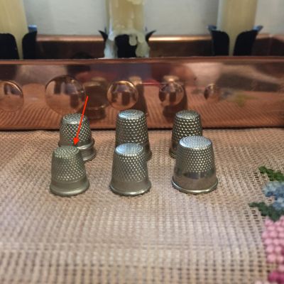 Наперсток металл 1,5 см