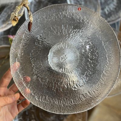 Тарелка Tapio Wirkkala 25 см хрусталь Solaris littala 