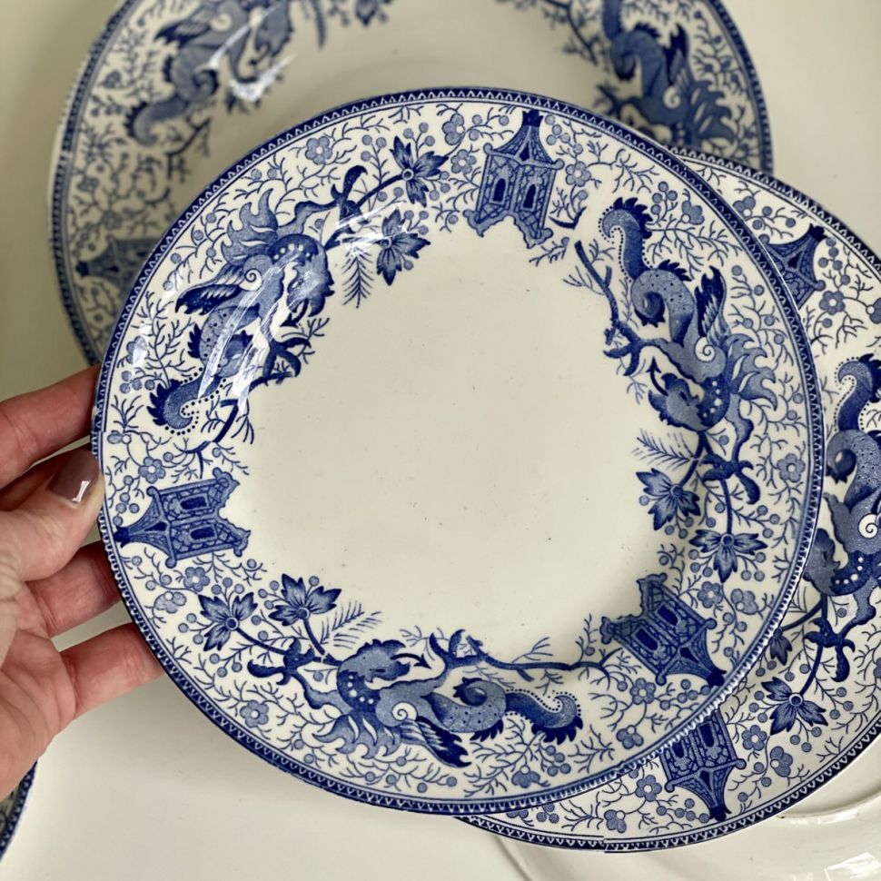 Тарелка 20 см Boch Freres Dragon 100 лет