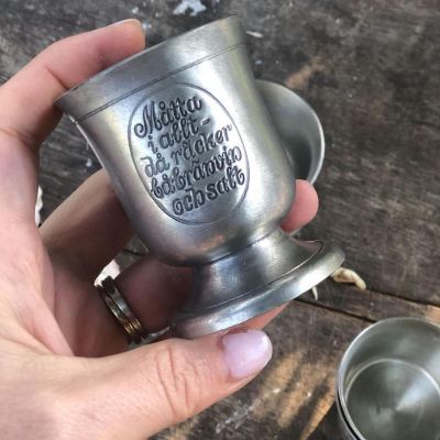 Рюмка олово Scandia Tenn Швеция 55 мл