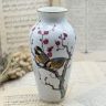 Ваза Franklin Porcelain 1981 Синица