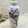 Ваза Franklin Porcelain 1981 Синица