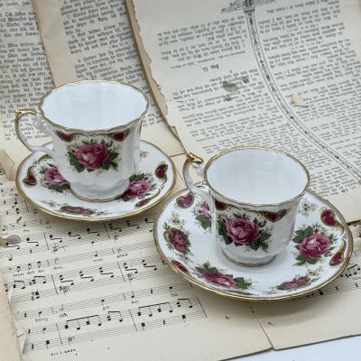 Кофейная пара 140 мл Buckingham Elizabethan Англия 