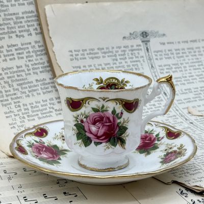 Кофейная пара 140 мл Buckingham Elizabethan Англия 