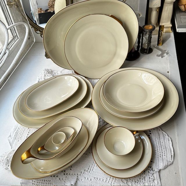 Блюдо с ручками Heinrich&Co Selb Bavaria 29 см фарфор