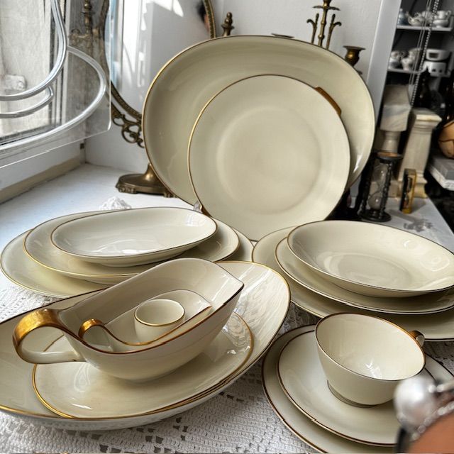 Блюдо с ручками Heinrich&Co Selb Bavaria 29 см фарфор