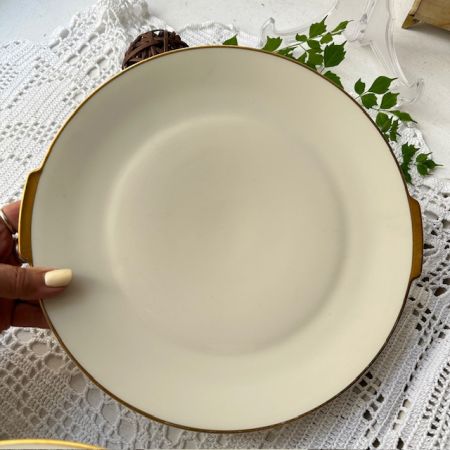 Блюдо с ручками Heinrich&Co Selb Bavaria 29 см фарфор   
