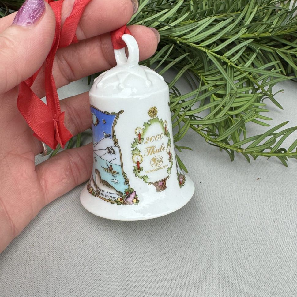 Колокольчик рождественский 2000 Hutschenreuther Германия