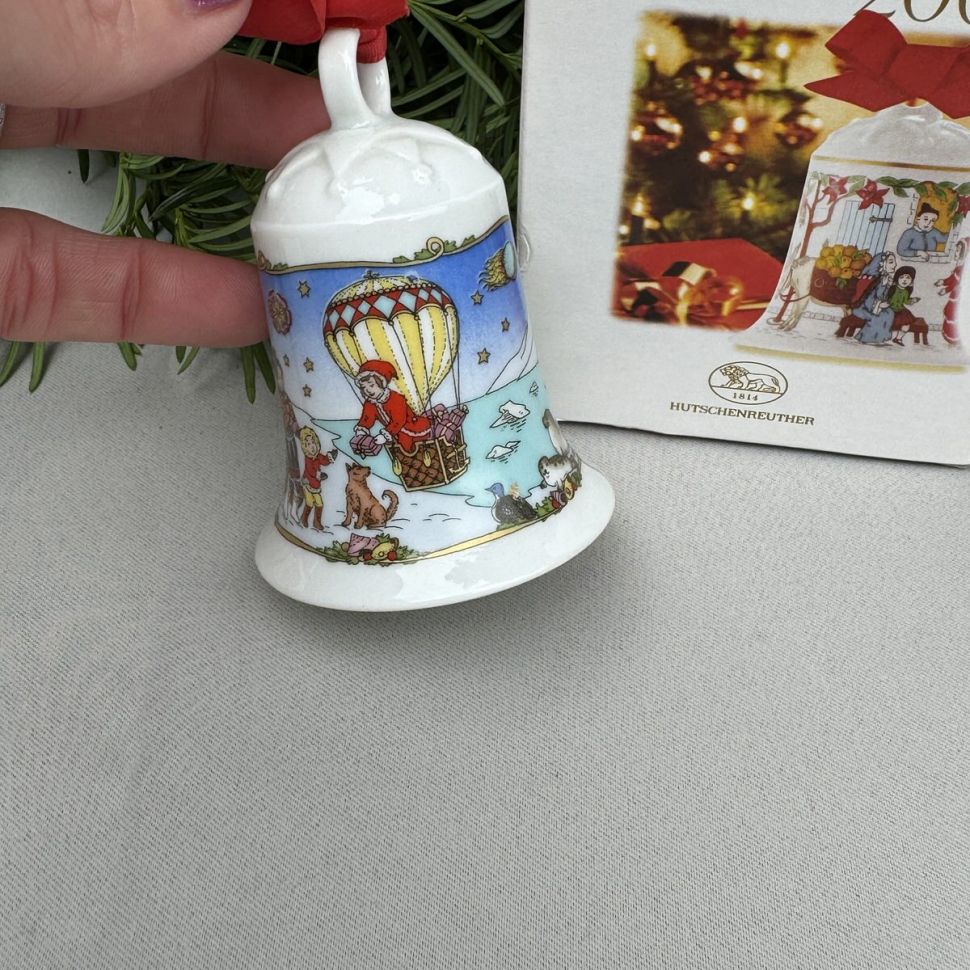 Колокольчик рождественский 2000 Hutschenreuther Германия