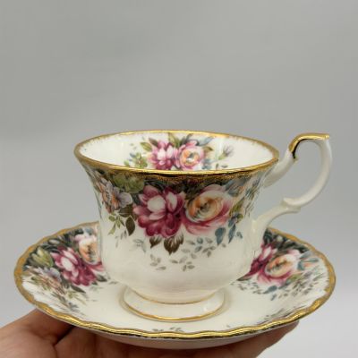 Чайная пара Royal Albert Autumn Roses 200 мл фарфор Англия