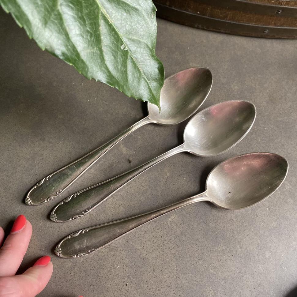 Ложка столовая 18 см мельхиор