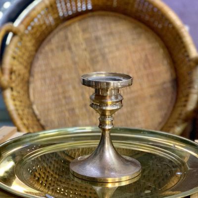 Подсвечник 12 см бронза