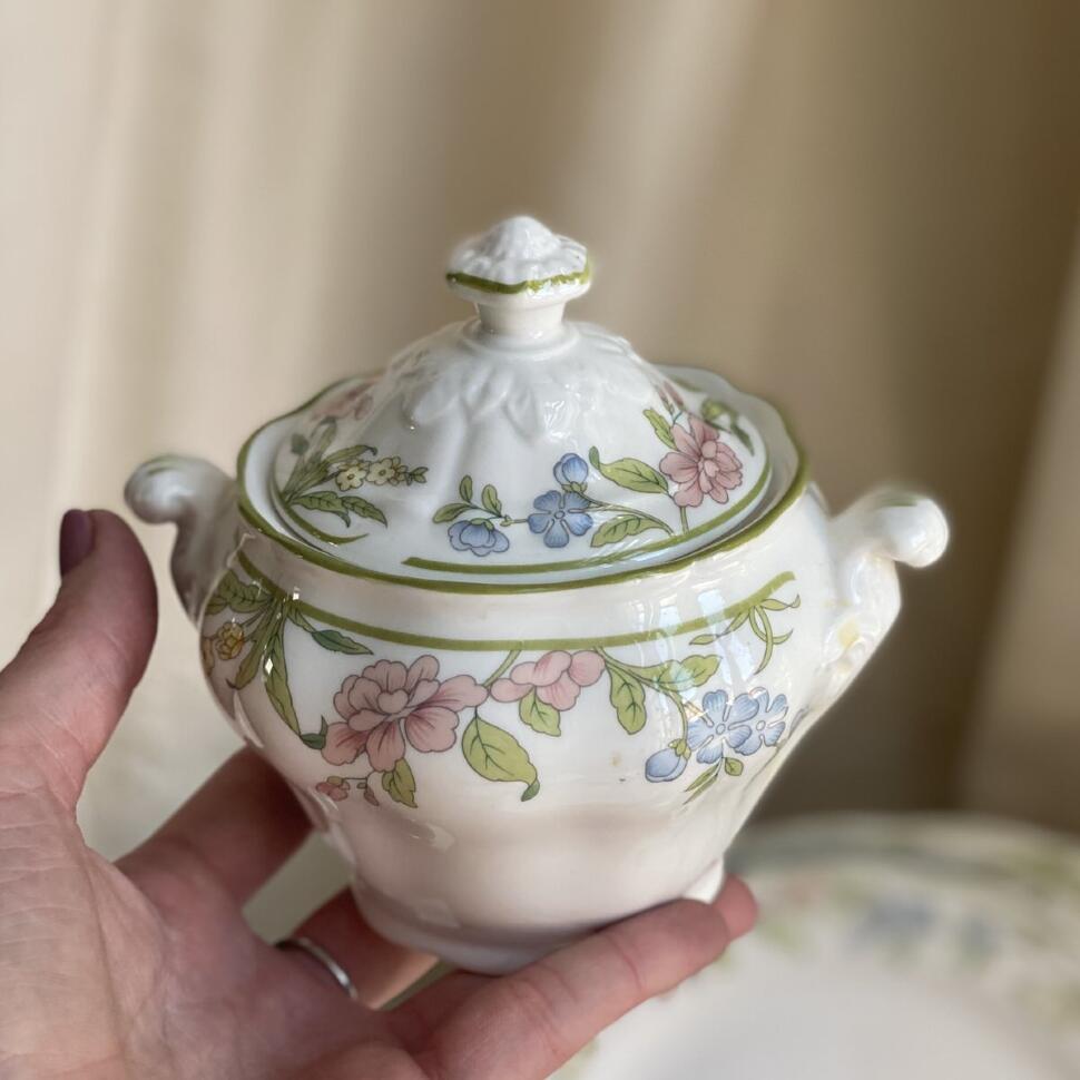 Сахарница 12 см Royal Doulton The Majestic Collection фарфор Англия