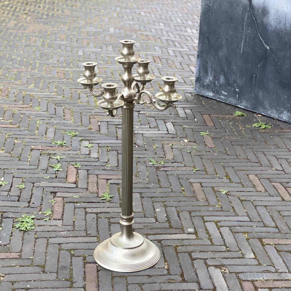 Канделябр на 5 свечей напольный 77 см