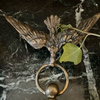 Барометр 25 см латунь