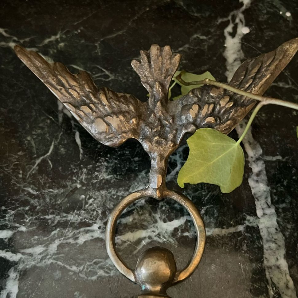 Барометр 25 см латунь