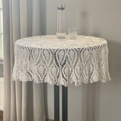 Скатерть кружевная круглая 1,64 м 