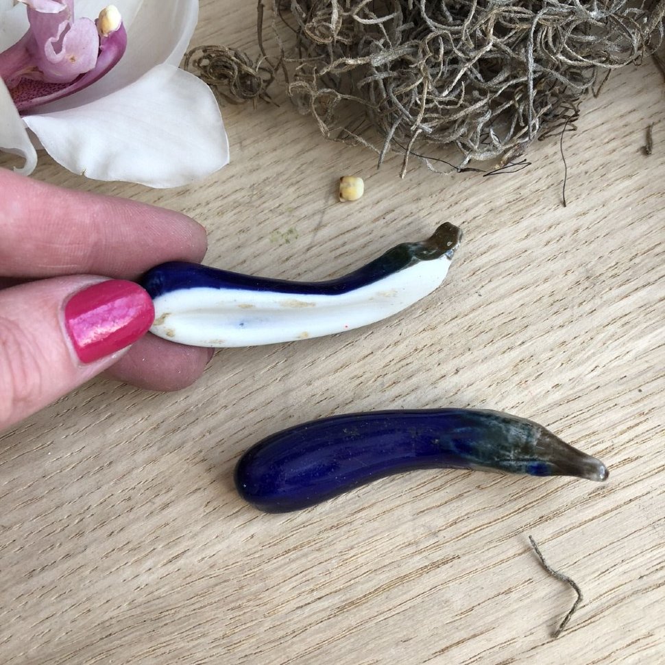 Подставка под приборы декор баклажанчик