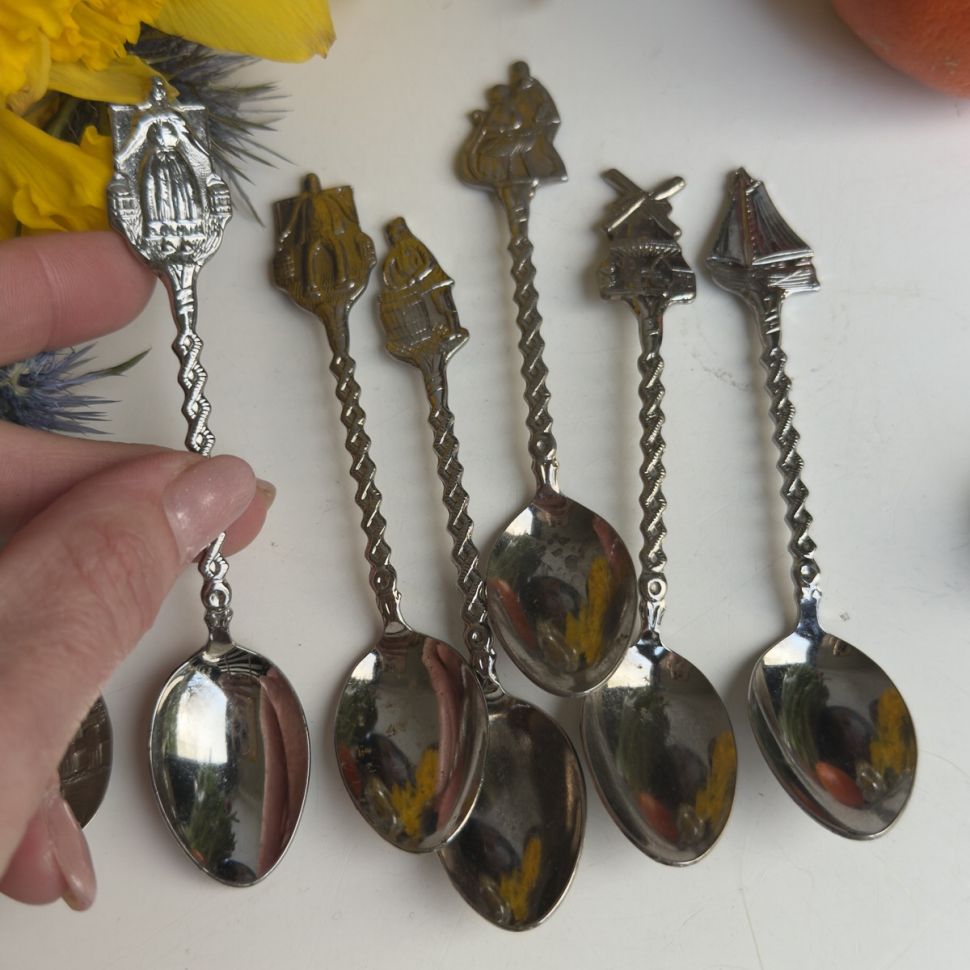 Ложка кофейная Novalux 12 см серебрение Голландия