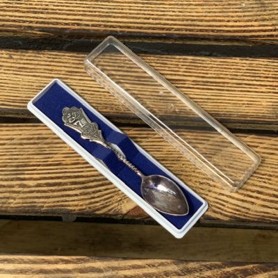 Ложка кофейная 11 см серебрение в коробке