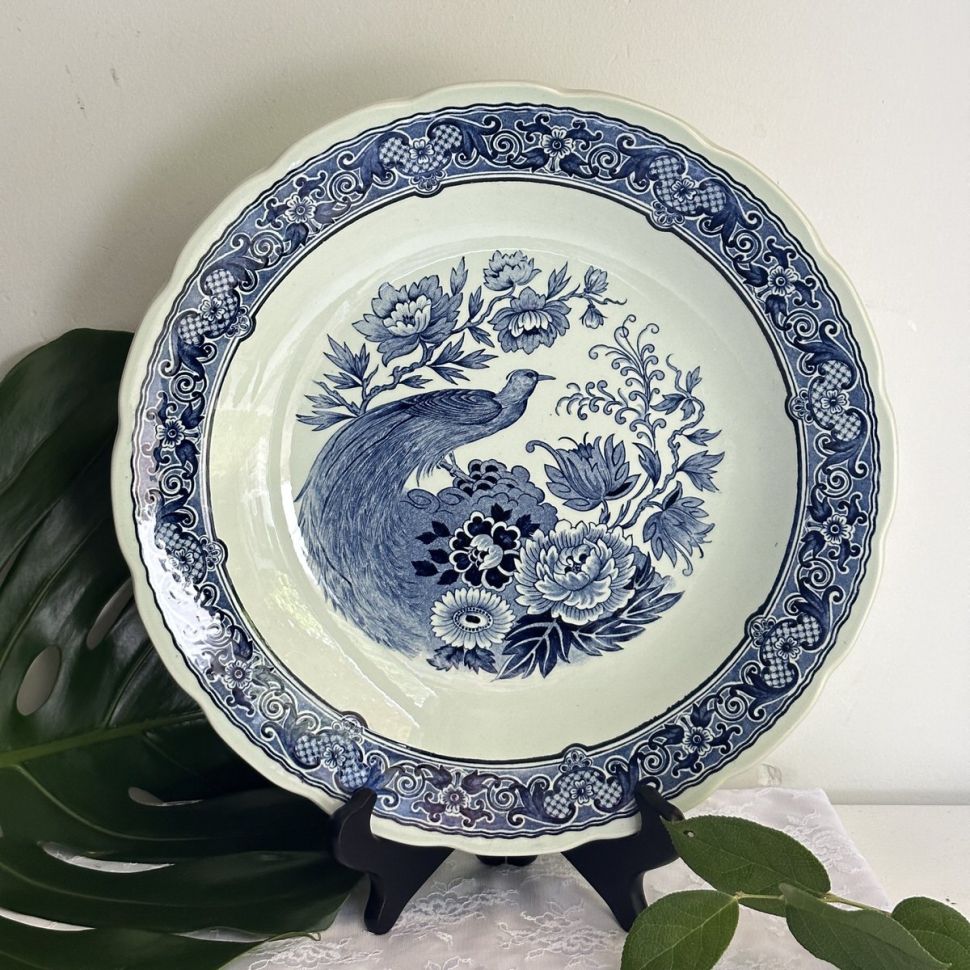 Тарелка блюдо Boch Delfts 30 см Голландия