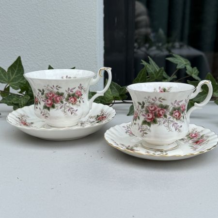 Чайная пара Royal Albert Lavender Rose 1961 г. 200 мл Англия