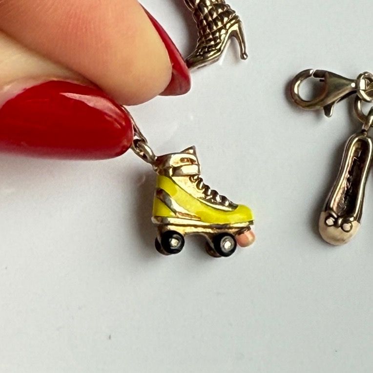 Подвеска шарм Thomas Sabo Ролики 2 см 925