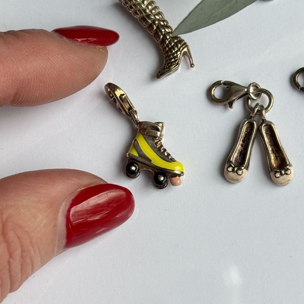 Подвеска шарм Thomas Sabo Ролики 2 см 925