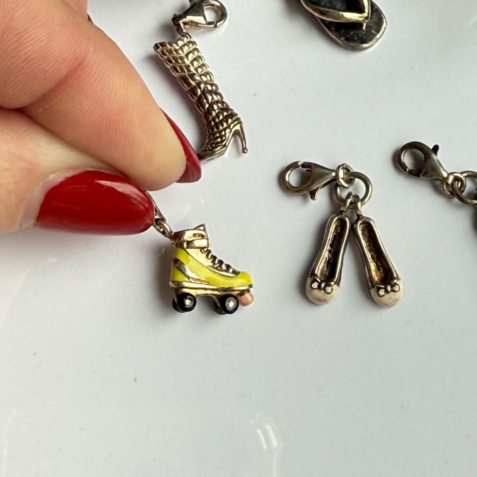 Подвеска шарм Thomas Sabo Ролики 2 см 925