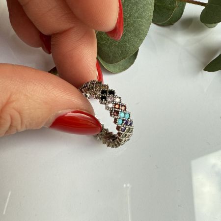 Кольцо Thomas Sabo самоцветы 1,8 см 925 
