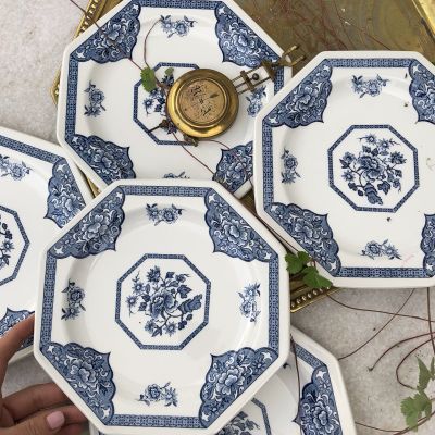 Тарелка Royal Staffordshire 22см 1980-е кракелюр