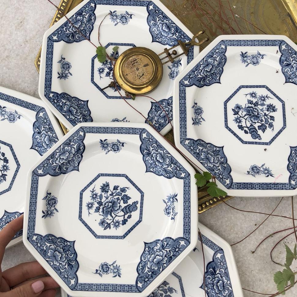 Тарелка Royal Staffordshire 22см 1980-е кракелюр