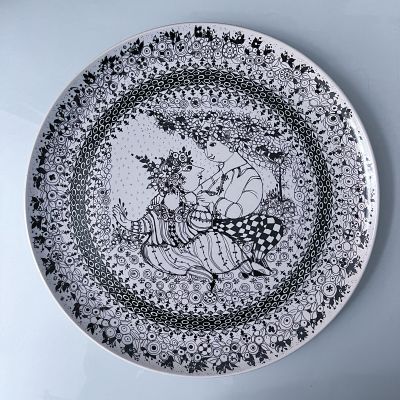 Тарелка Времена года Весна 35 см керамика Rosenthal Германия