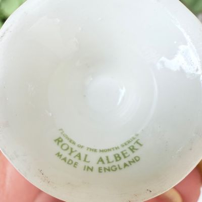 Подставка для яйца Royal Albert 12 месяцев Февраль 6 см Англия