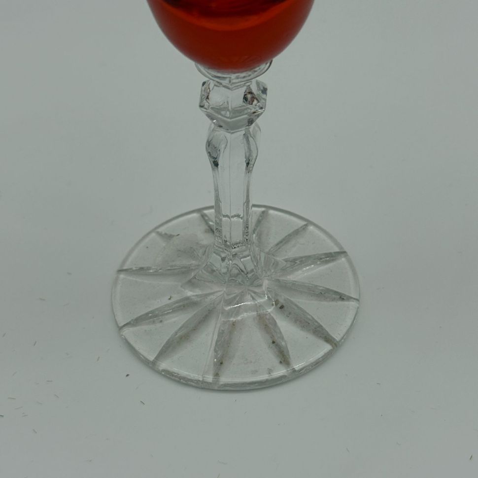 Бокал для игристого набор 2 шт. 200 мл цветной хрусталь Германия 