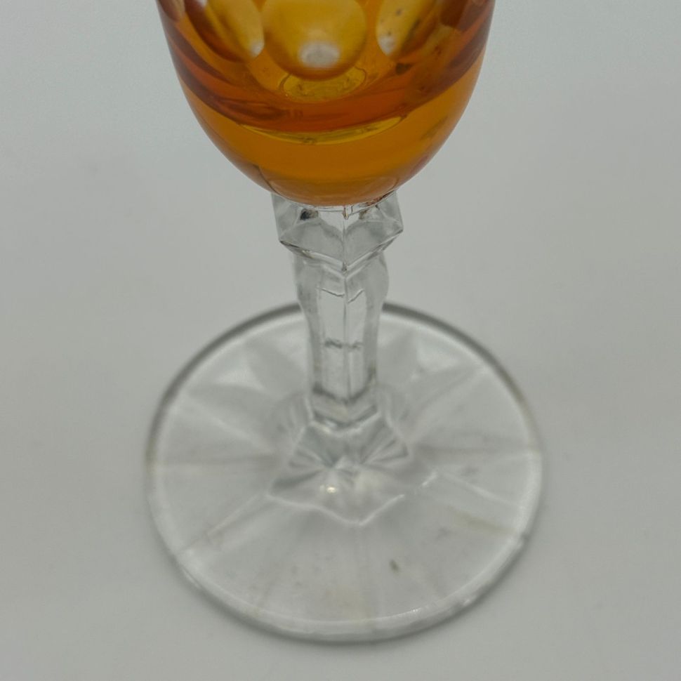 Бокал для игристого набор 2 шт. 200 мл цветной хрусталь Германия 