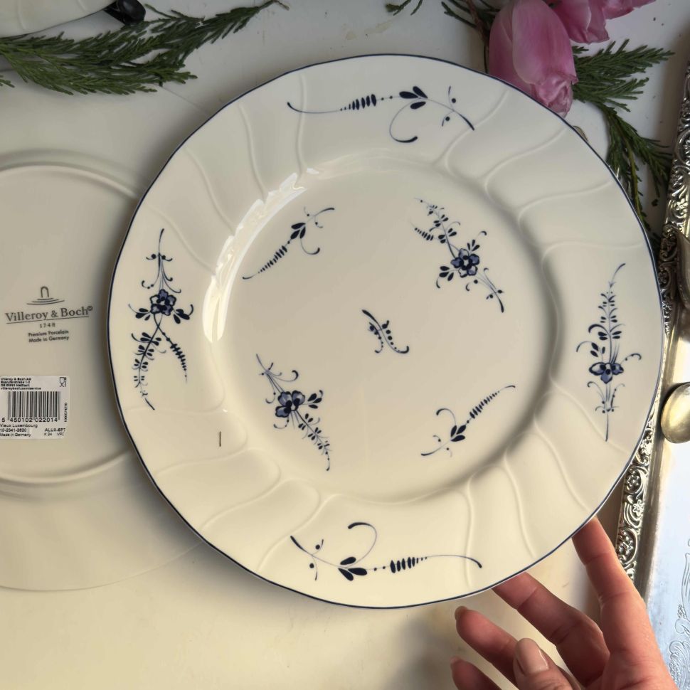 Тарелка столовая Vieux Luxembourg 26 см ВиллеройБох новая