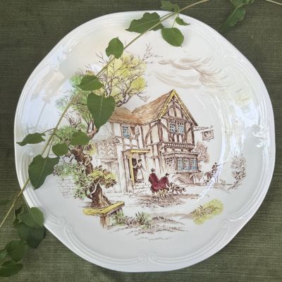 Блюдо Gien Ludlow 30 см Франция 