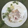 Блюдо Gien Ludlow 30 см Франция 