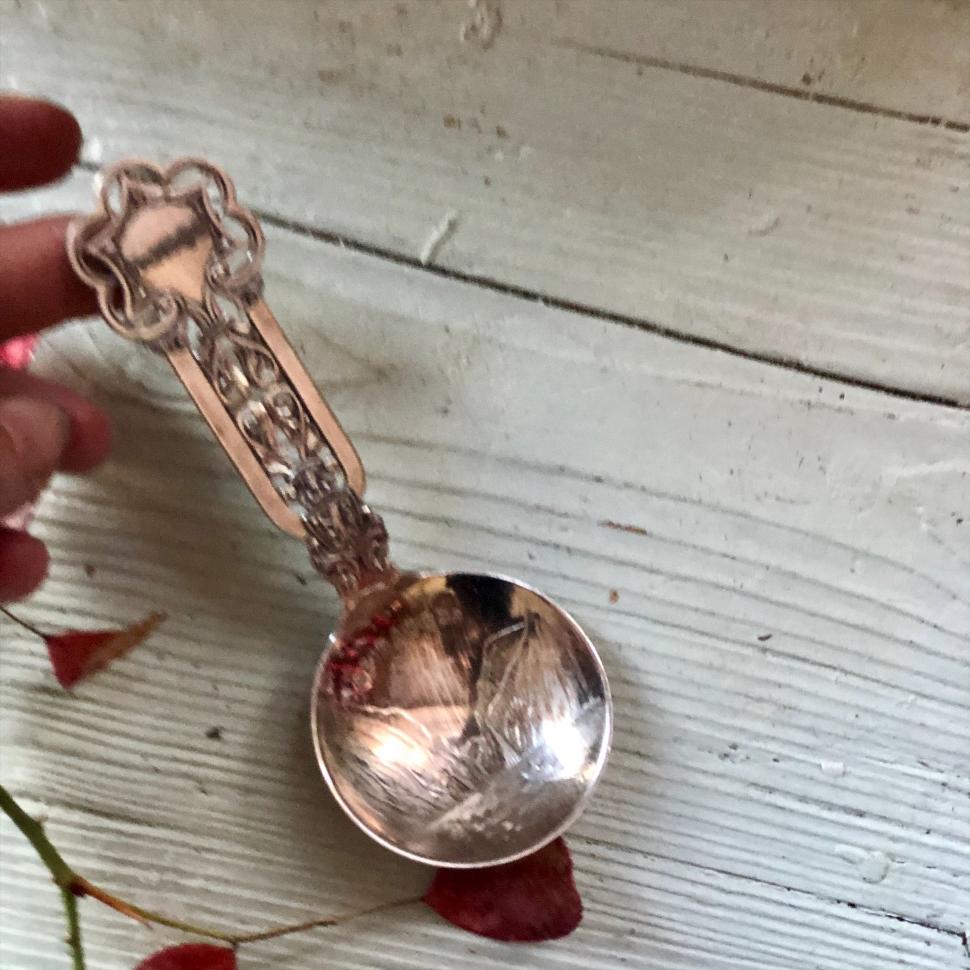 Ложка для сахара круглая